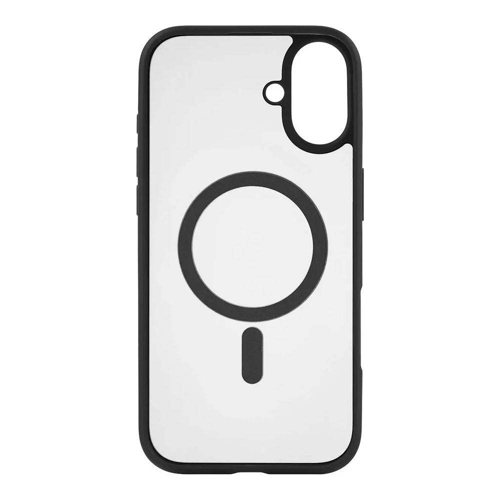 Чехол защитный uBear Cloud Mag Case iPhone 16 Plus, силк-тач, черный